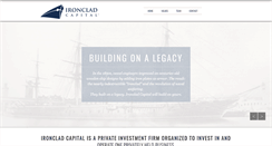 Desktop Screenshot of ironcladcap.com